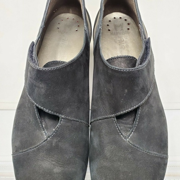 Mephisto Women's Luce Air Jet Black Nubuck - Picture 9 of 11